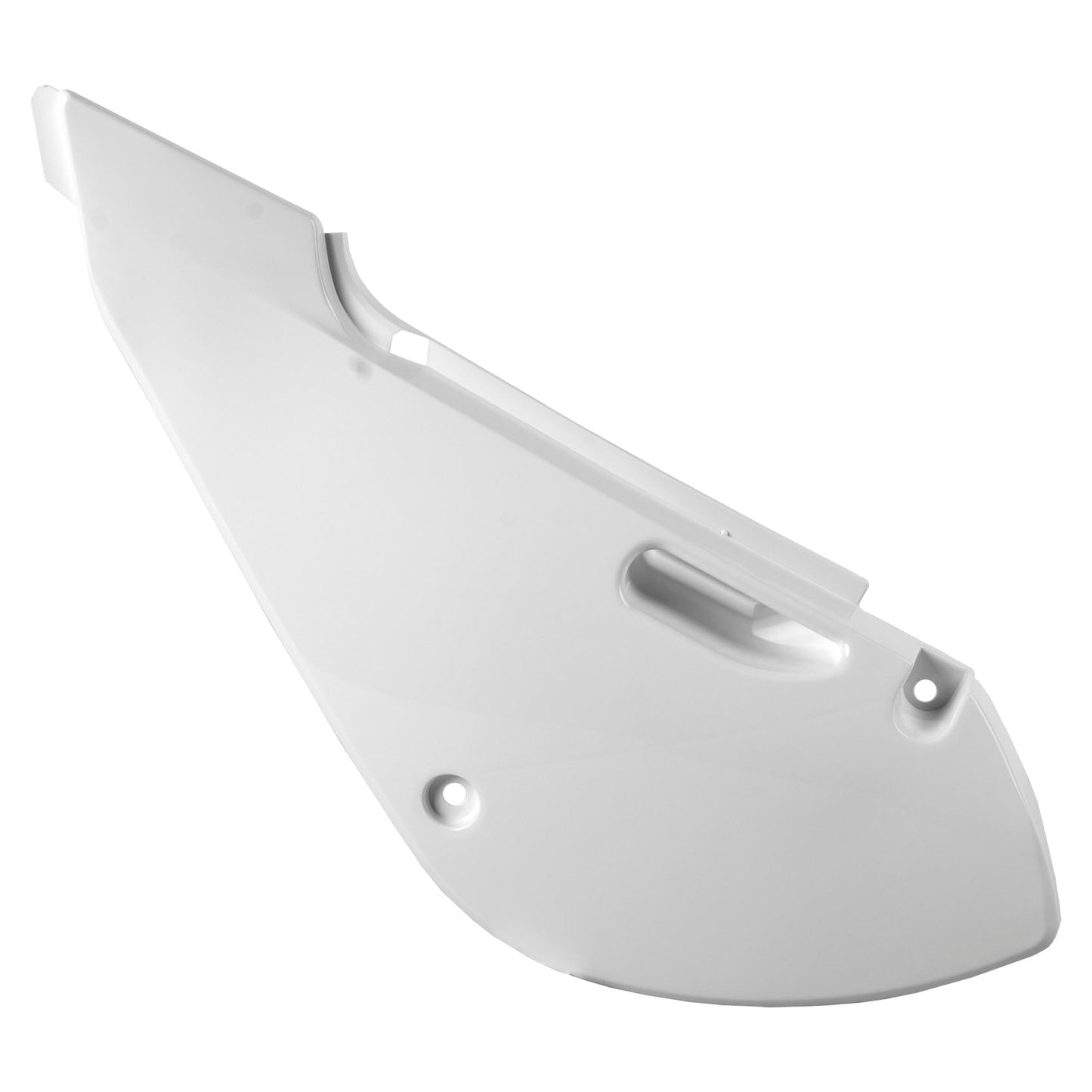 Polisport Kawasaki Side Panels KX 65 2000 - 2022 Suzuki RM 65 2003 - 2005, White - motocross4u