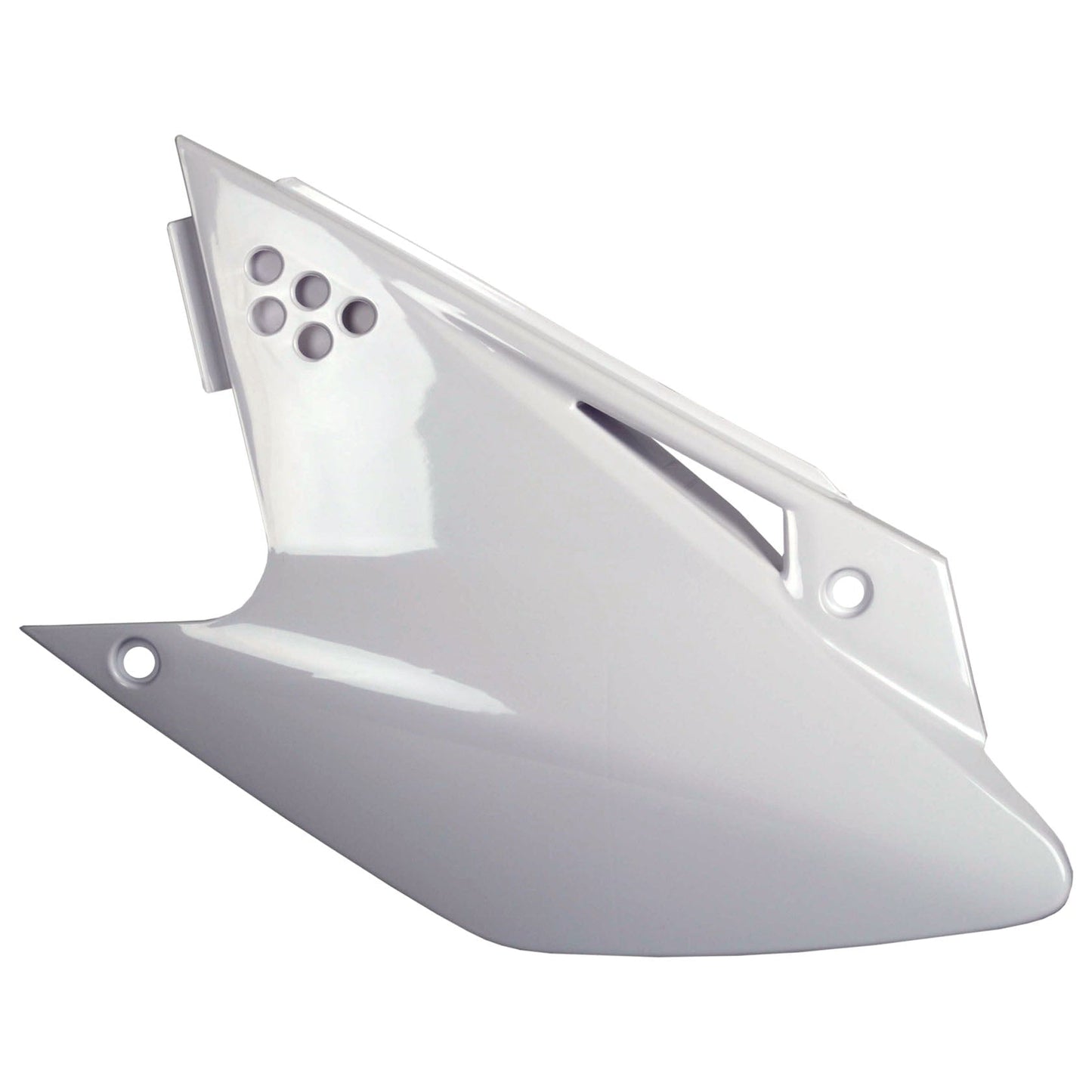 Polisport Kawasaki Side Panels KXF 250 2006 - 2008, White - motocross4u