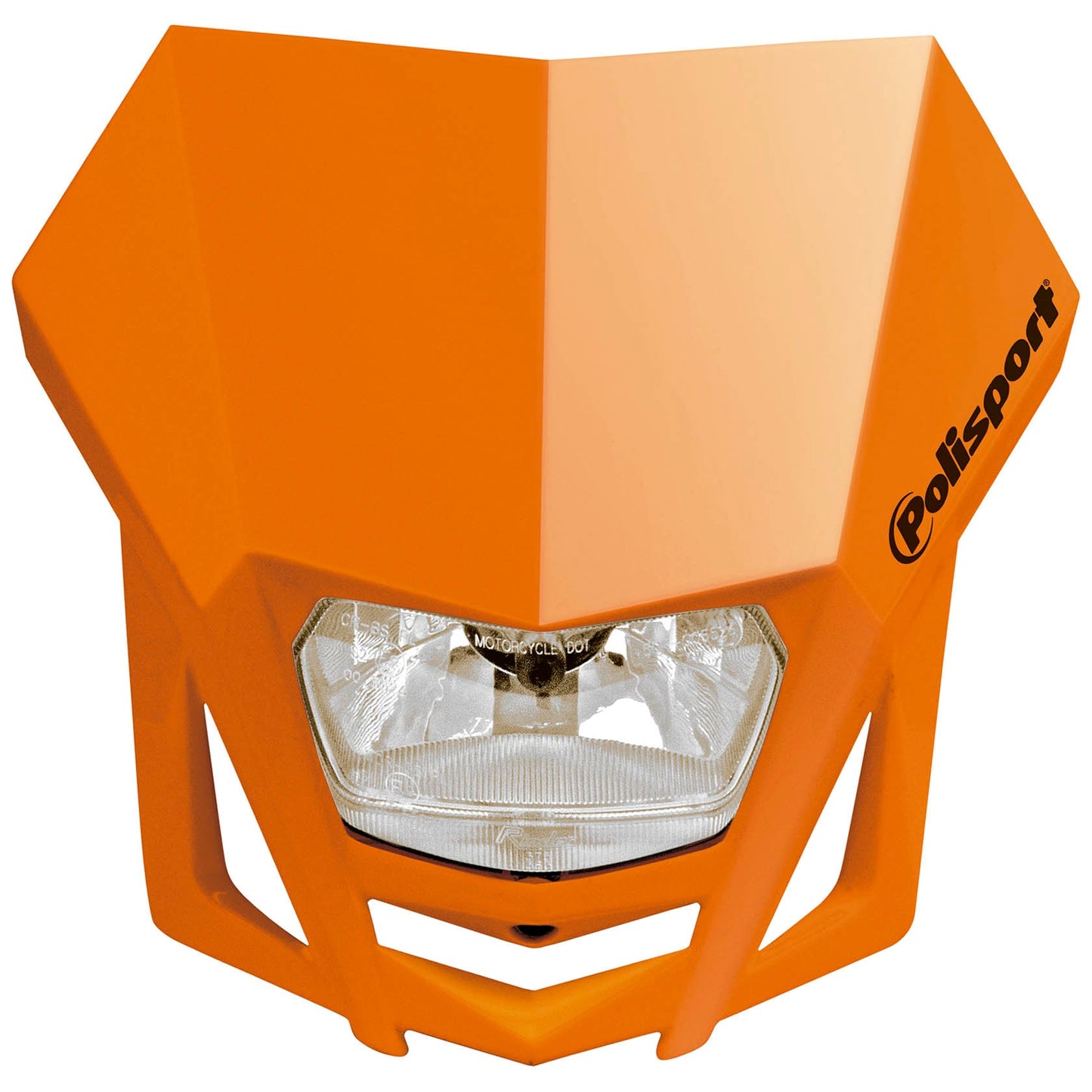 Polisport Universal LMX Head Light, Orange - motocross4u