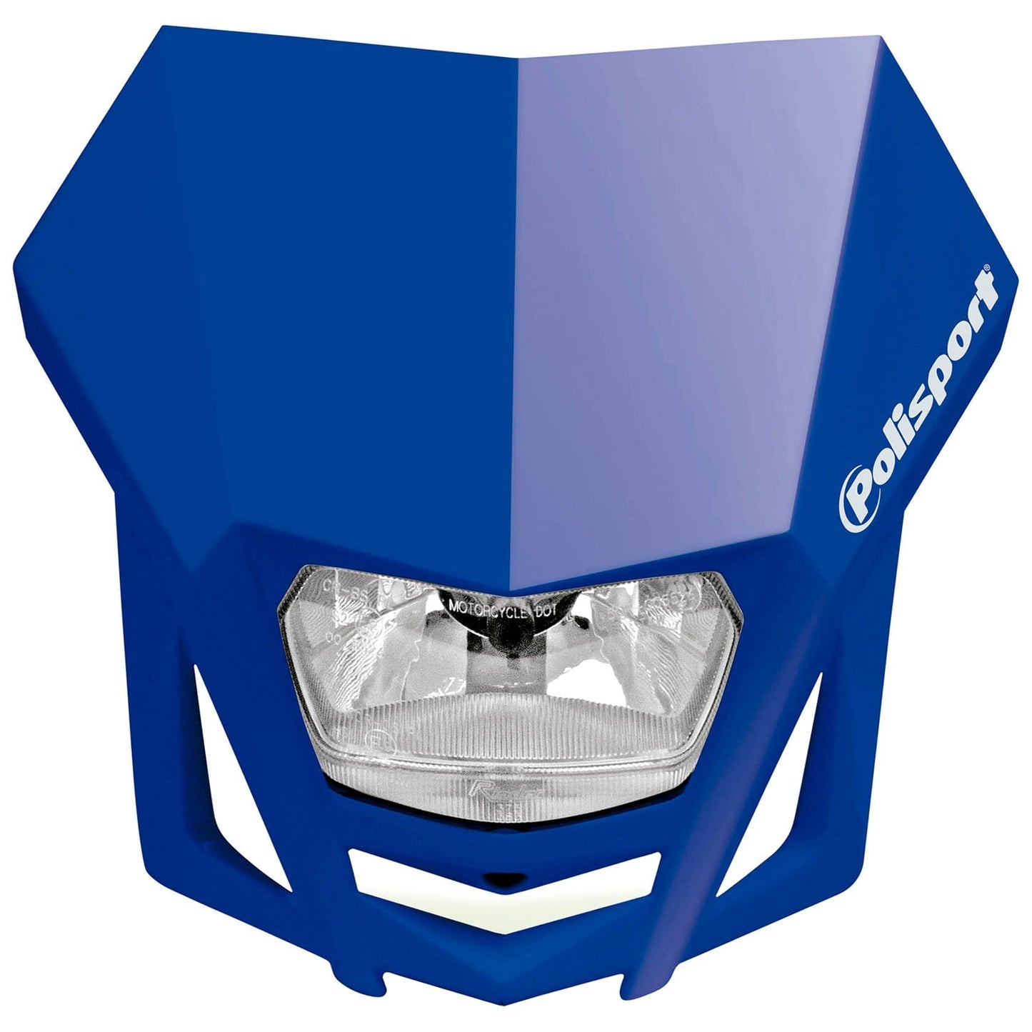 Polisport Universal LMX Head Light, Blue - motocross4u