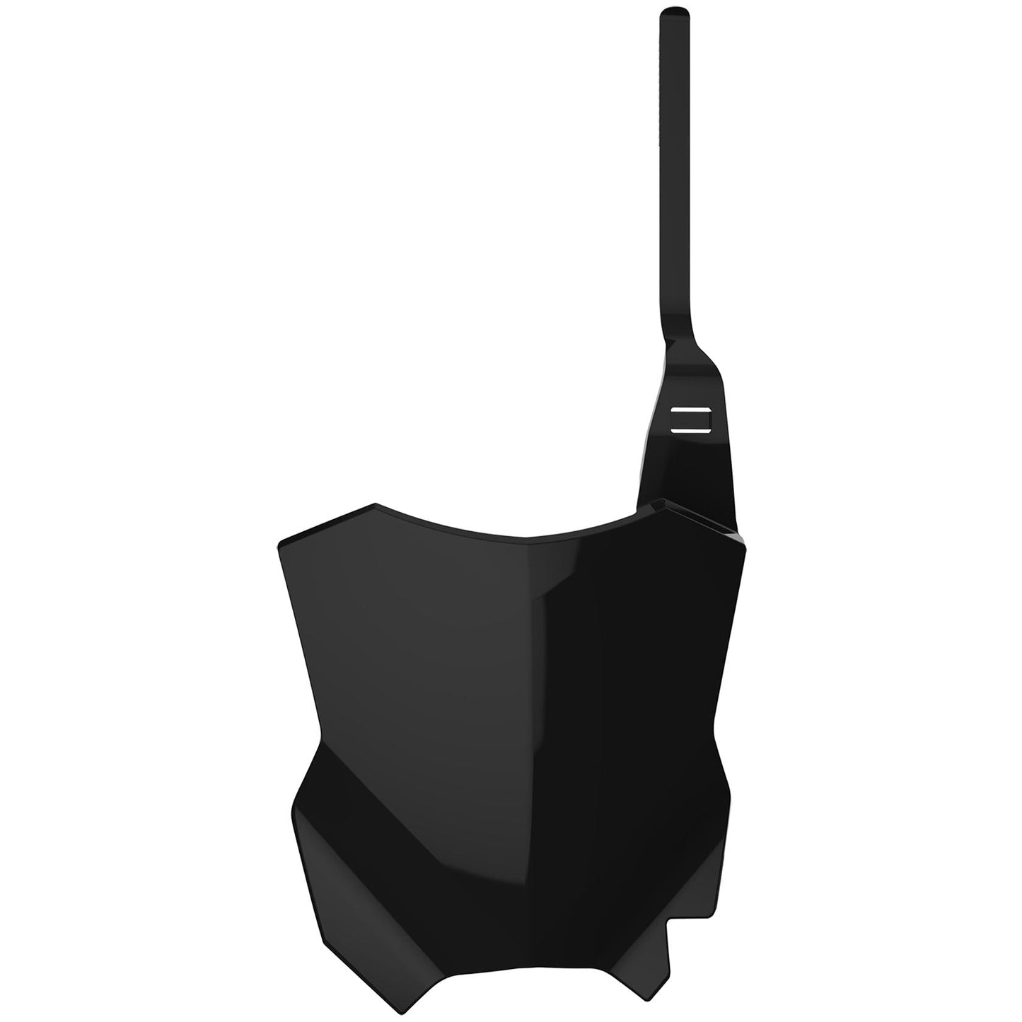 Polisport Kawasaki Number Plate KXF 250 2017 - 2022 KXF 450 2016 - 22, Black - motocross4u