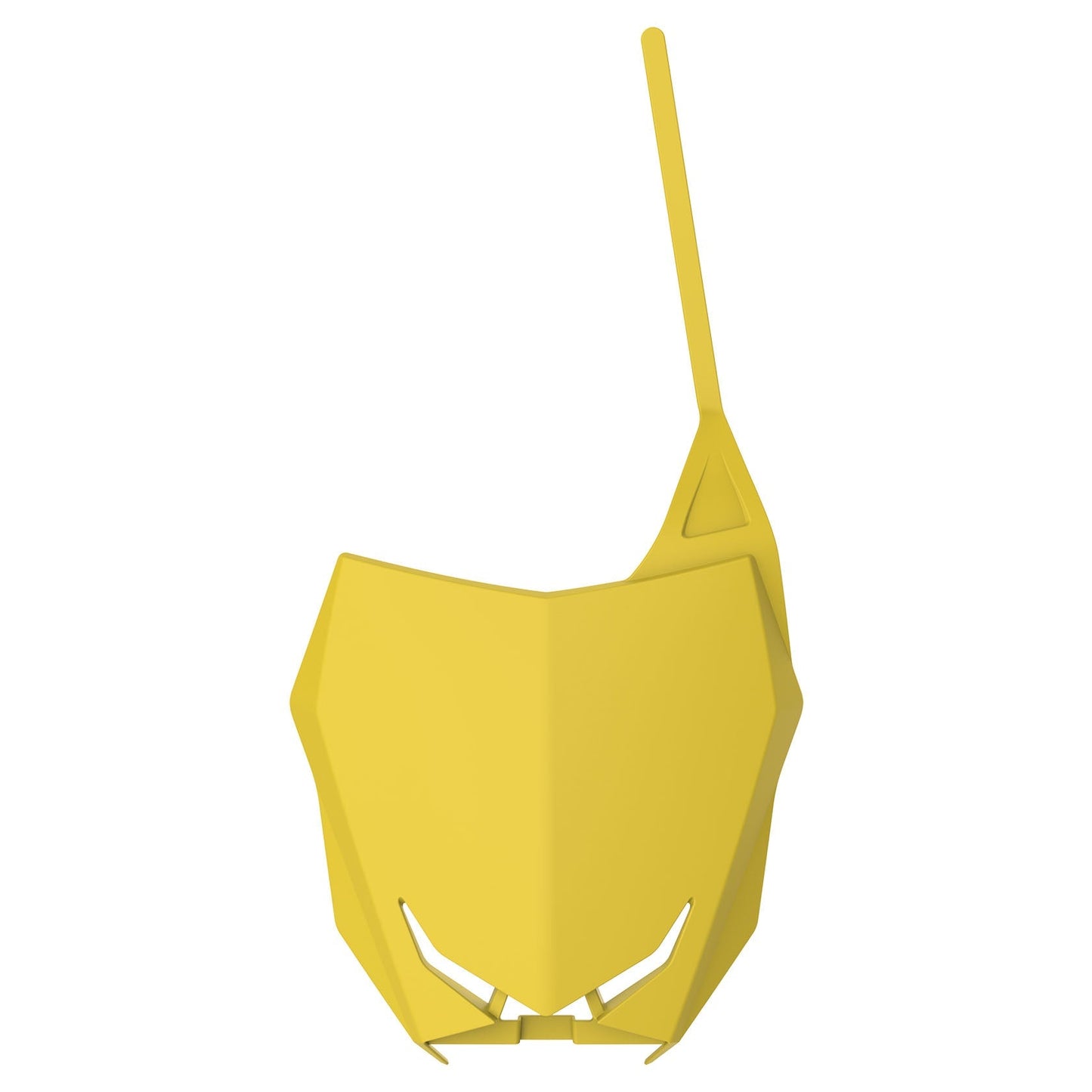 Polisport Suzuki Number Plate RMZ 250 2019 - 2022 RMZ 450 2018 - 22, Yellow - motocross4u