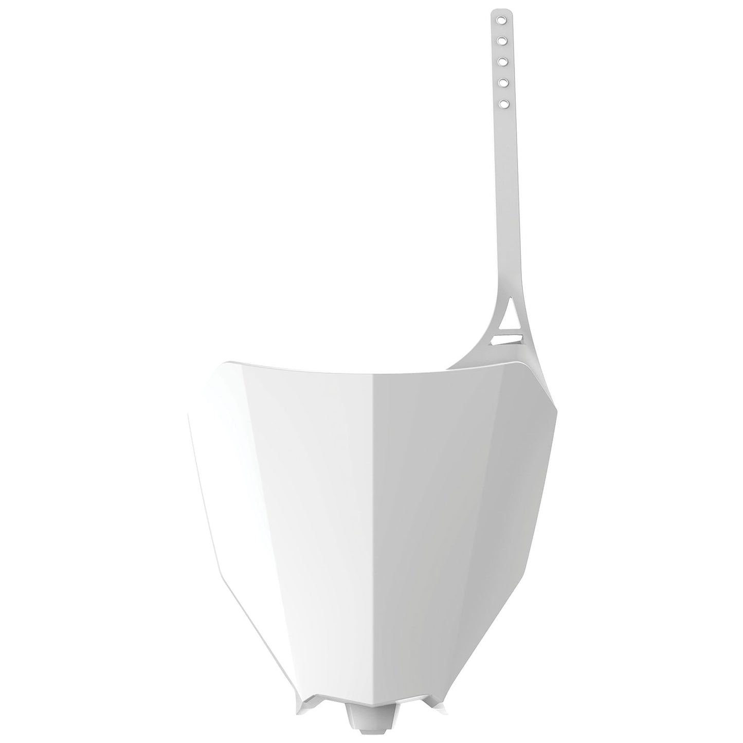 Polisport Honda Number Plate CRF 250 R 2018 - 2021 CRF 450 R 2017 - 2020, White - motocross4u