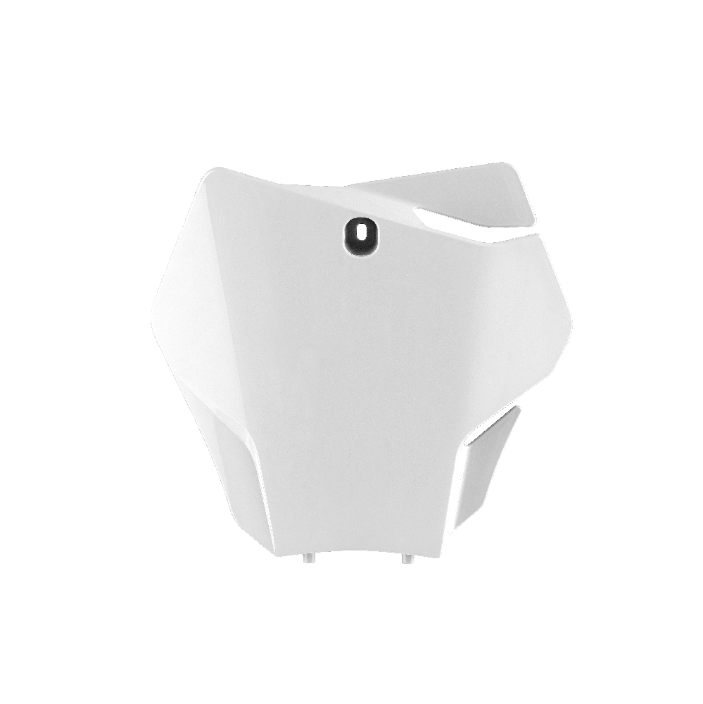 Polisport Gas Gas Number Plate MC MCF 2021 – 2023, White - motocross4u