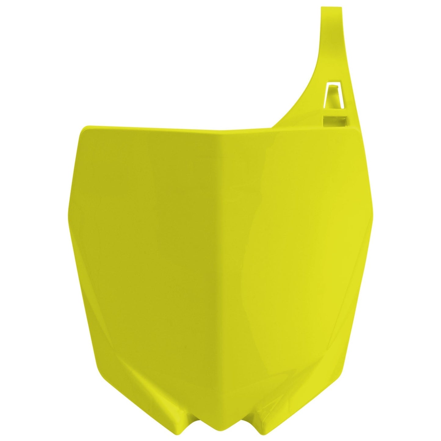 Polisport Yamaha Number Plate YZ 125 250 2015 - 2020 YZF 250 2010 - 2018 YZF 450 10 - 2017, Fluo Yellow - motocross4u