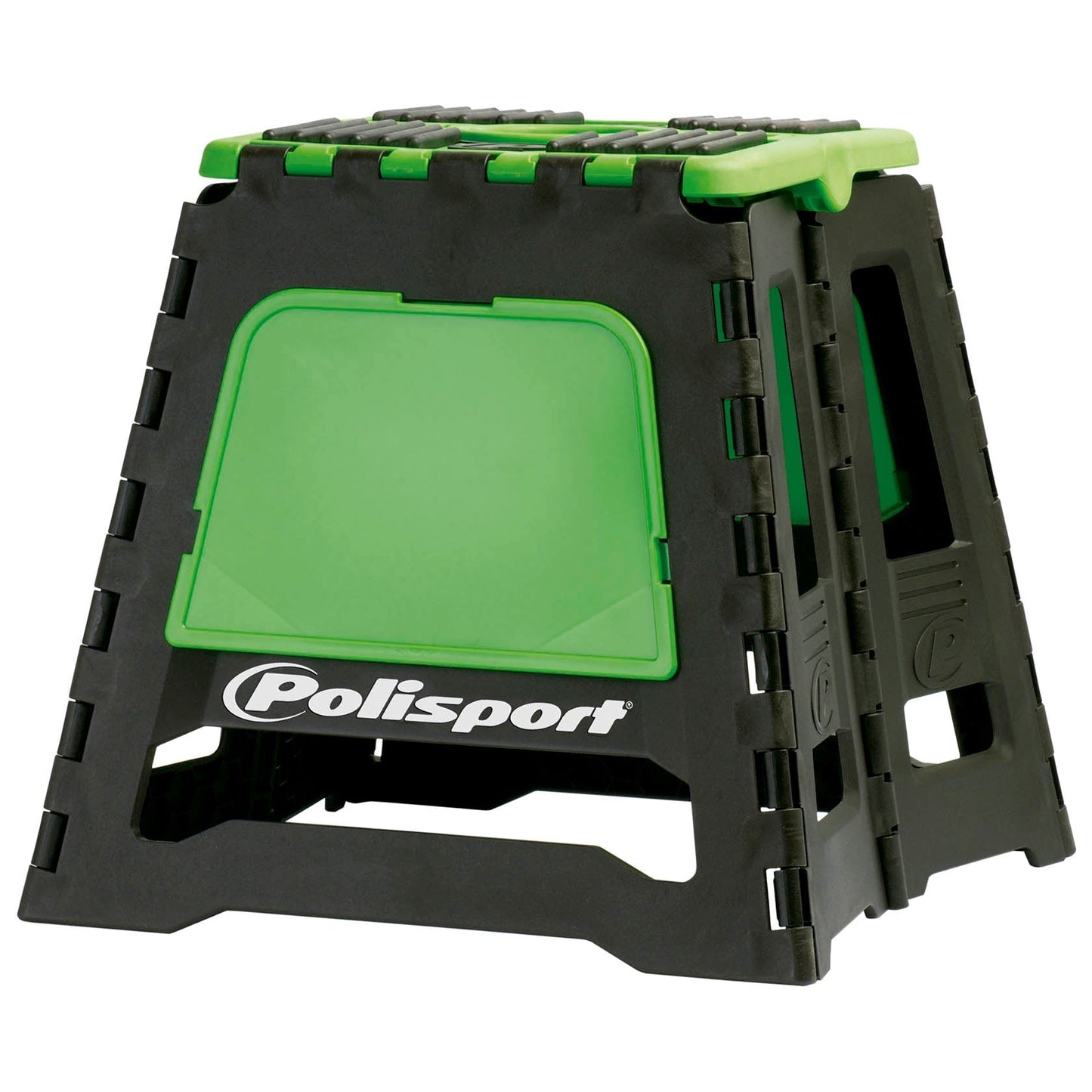 Polisport Fold Away Stand, Black / Green - motocross4u