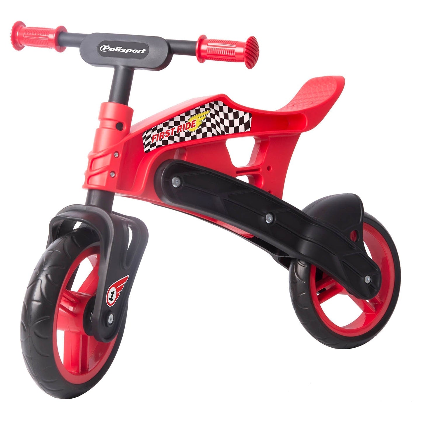Polisport Balance Bike, Red - motocross4u