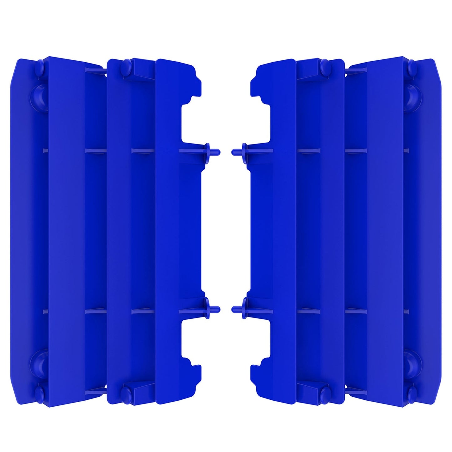 Polisport Yamaha Radiator Louvers YZ 125 YZ 250 2005 - 2021, Blue - motocross4u