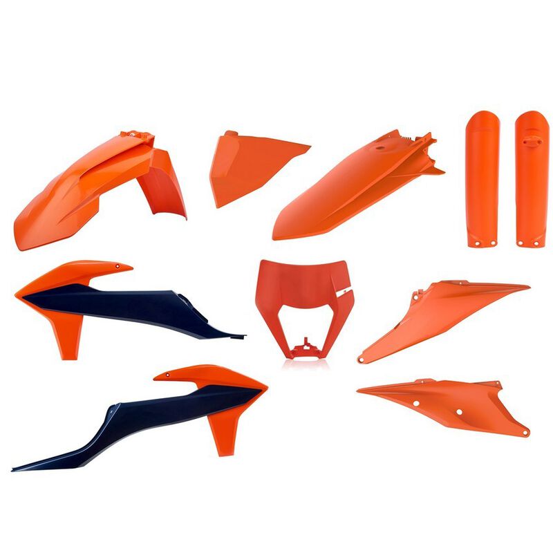 Polisport KTM Plastic Kit EXC EXCF 2020 - 2023, OEM 22 - motocross4u