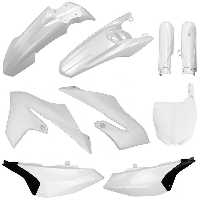 Polisport Yamaha Plastic Kit YZ 65 2018 – 2024, White - motocross4u