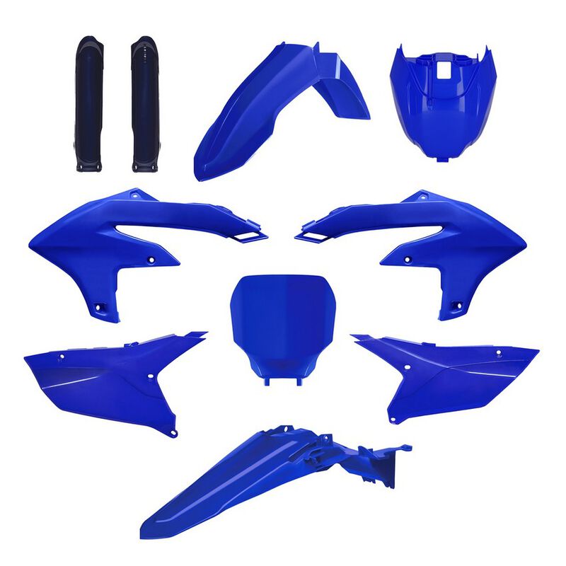 Polisport Yamaha Plastic Kit YZF 250 2024 YZF 450 2023 - 2024, OEM Blue - motocross4u