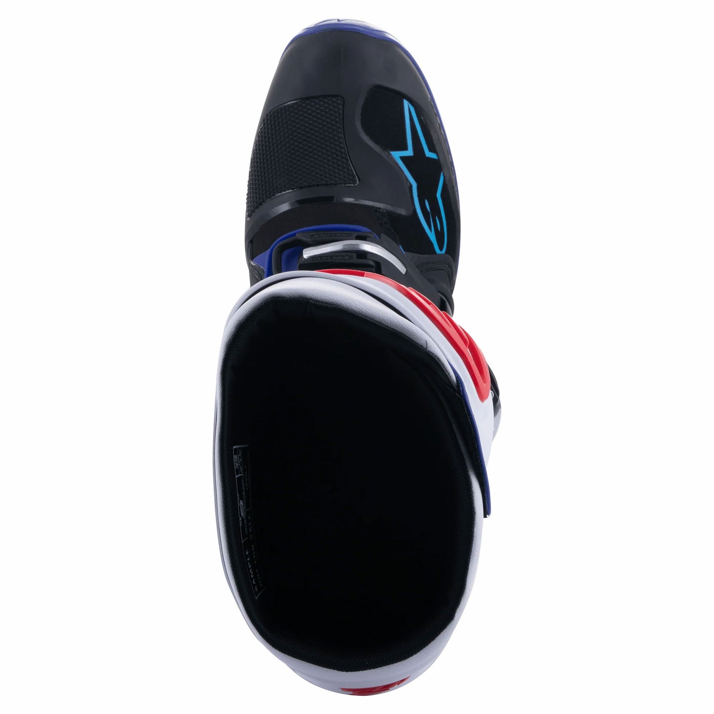 Alpinestars Tech 7 Motocross Boots – BLACK DARK BLUE RED WHITE - motocross4u