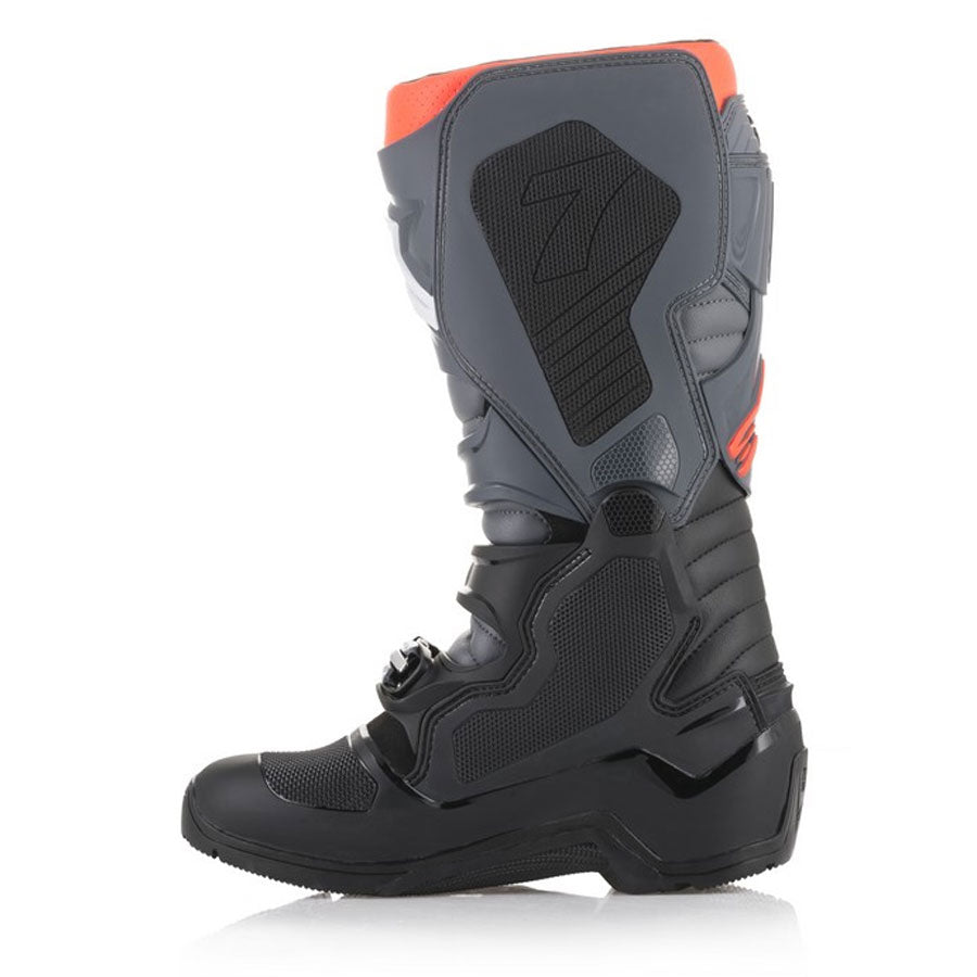 Alpinestars Tech 7 Enduro Motocross Boots – BLACK GREY FLUO RED - motocross4u