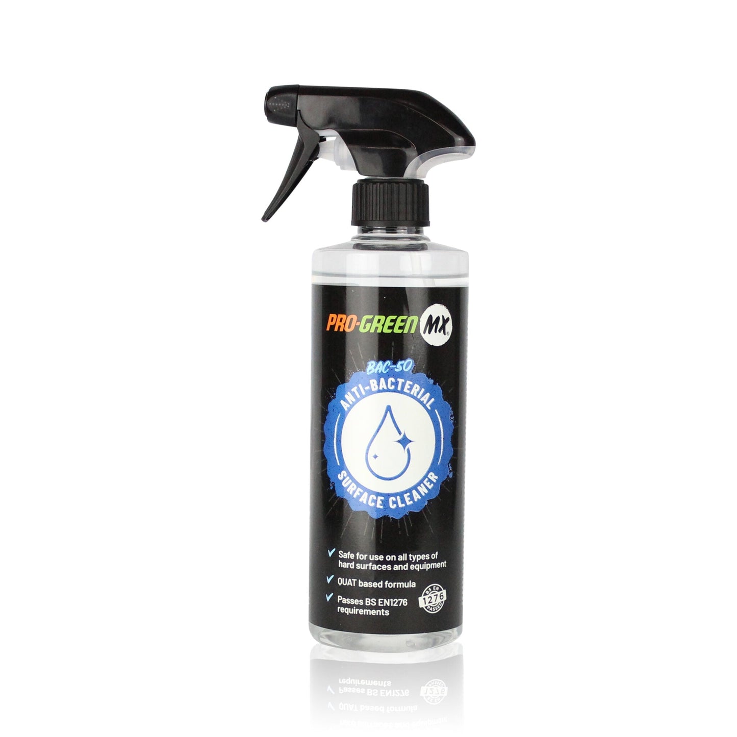 Motoverde BAC-50 Anti-Bacterial Surface Cleaner, 500ml - motocross4u
