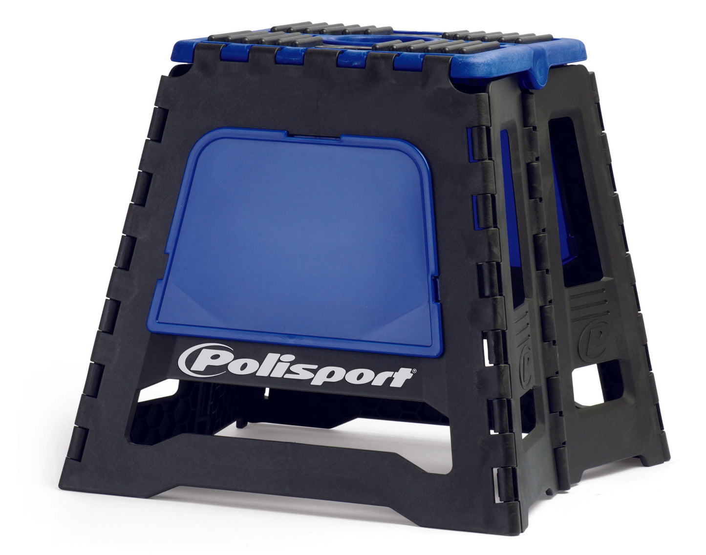 Polisport Fold Away Stand, Black / Blue - motocross4u