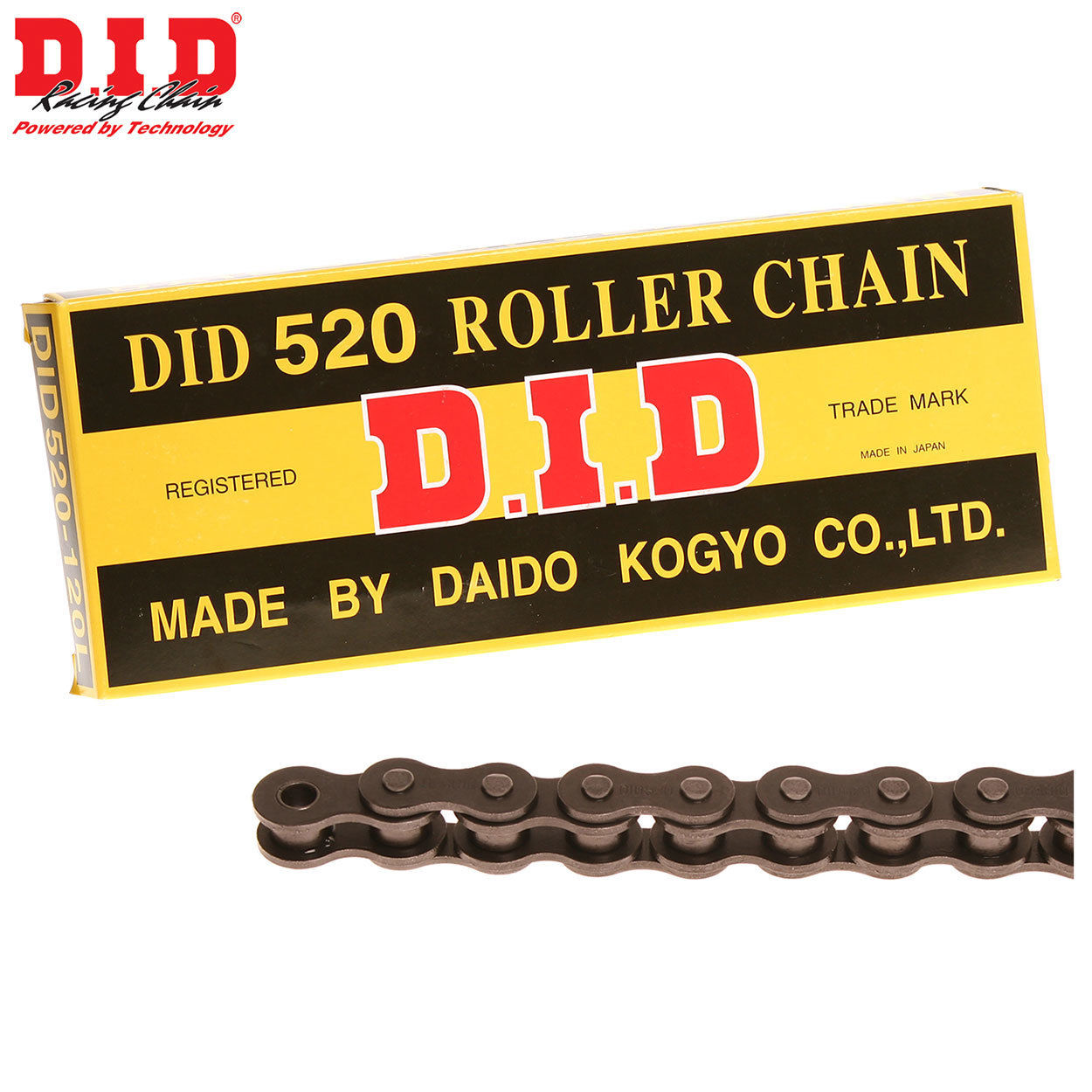 D.I.D Chain 520 G&B X 120 L (RJ) - motocross4u