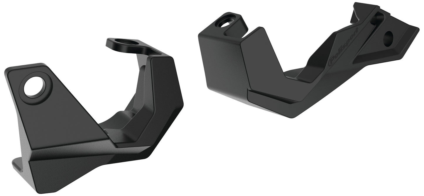 Polisport Yamaha Disc Bottom Fork Protector YZ 125 250 YZF 250 450 2008 - 2022, White - motocross4u