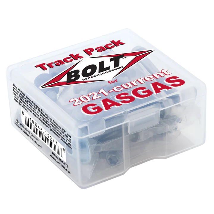 Bolt Motorcycle Hardware Gas Gas Track Pack Bolt Kit 2021 - 2025 - motocross4u