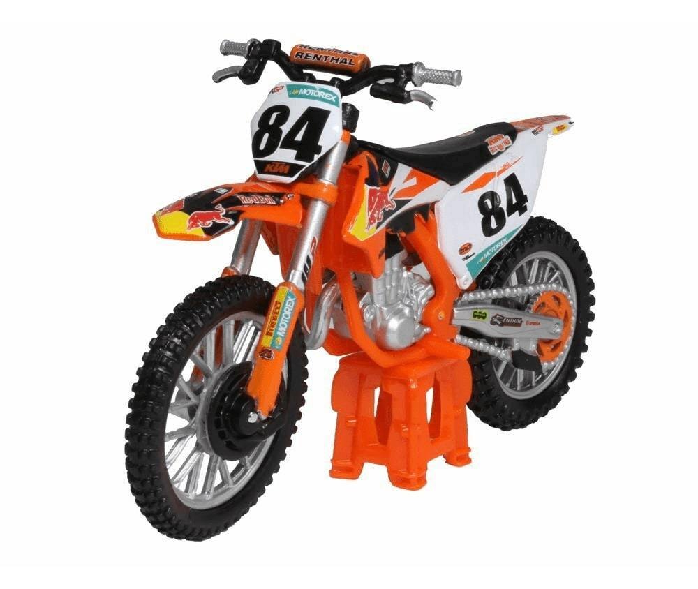 Burago Toy Models 1:18 Jeffrey Herlings KTM SXF 450 Toy Model - motocross4u