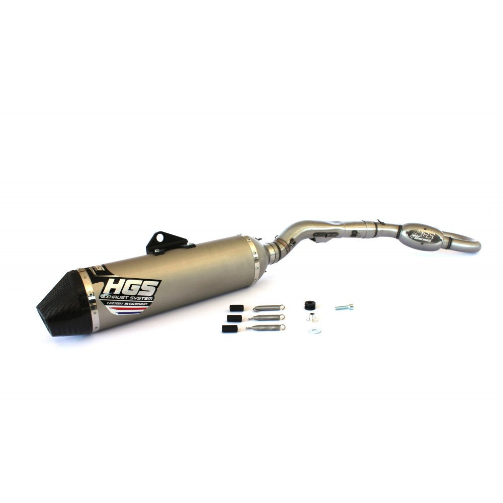 HGS Exhaust - Suzuki RMZ450 - motocross4u
