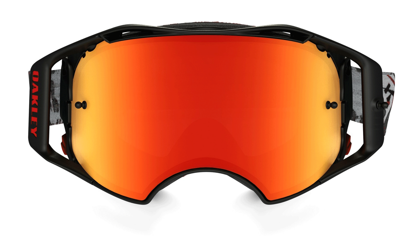 Rip n Roll Oakley Airbrake Tear off Lens, Mirror Red - motocross4u