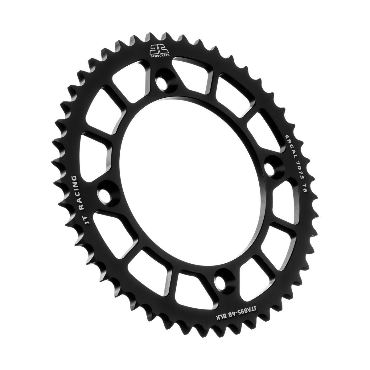 JT Sprockets Aluminium Rear Sprocket KTM SX 85 2004 - 2023 Husqvarna TC 85 2015 - 23 Gas Gas MC 85 2021 - 23, Black, 48T - motocross4u