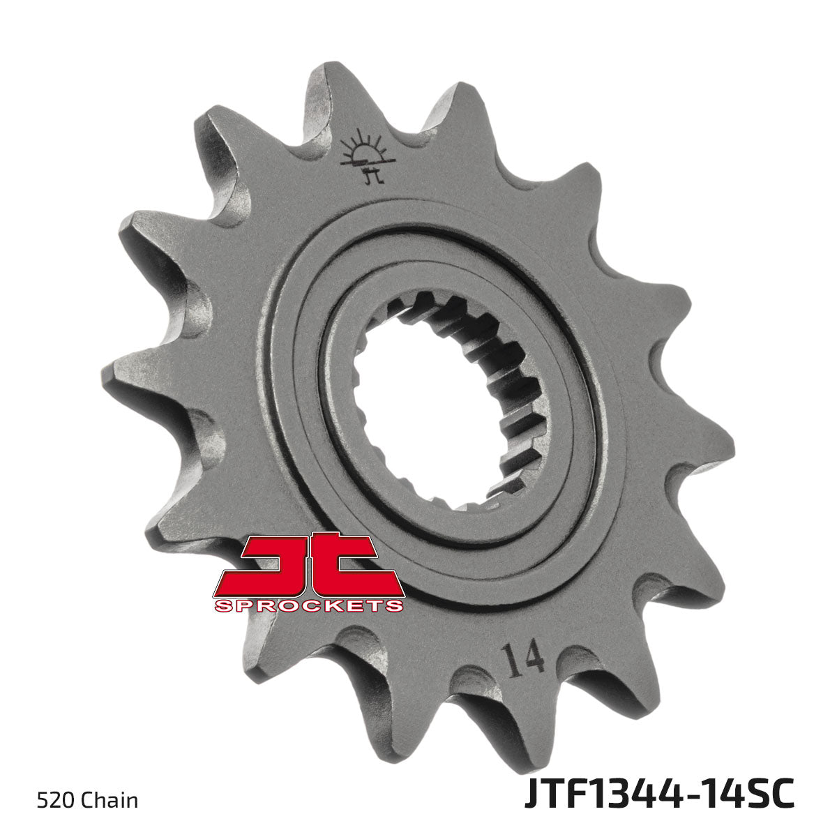 JT Sprockets Steel Self Cleaning Front Sprocket Honda CRF 250 R 2018 - 2021, 14T - motocross4u