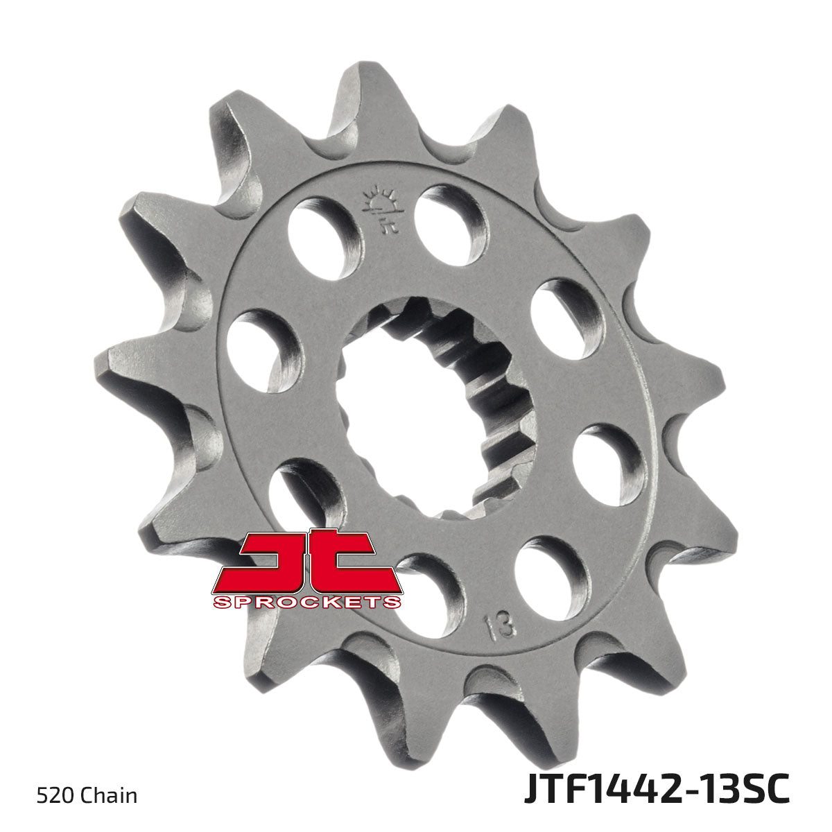 JT Sprockets Steel Self Cleaning Front Sprocket Suzuki RMZ 250 2013 - 2024, 13T - motocross4u