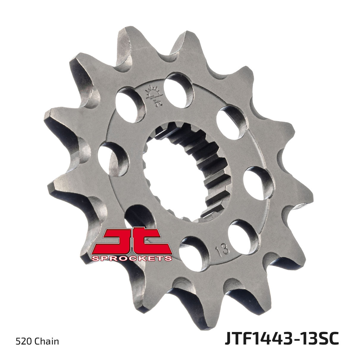 JT Sprockets Steel Self Cleaning Front Sprocket Suzuki RMZ 450 2013 - 2024, 13T - motocross4u