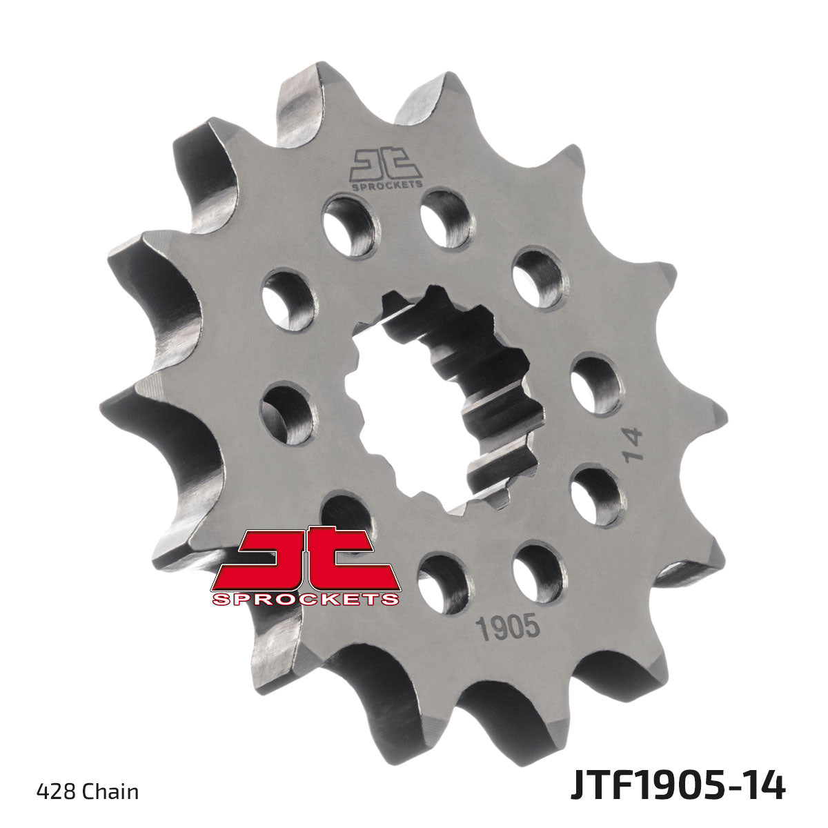 JT Sprockets Steel Front Sprocket KTM SX 85 2018 - 2023 Husqvarna TC 85 18 - 23 Gas Gas MC 85 2021 - 23, 14T - motocross4u