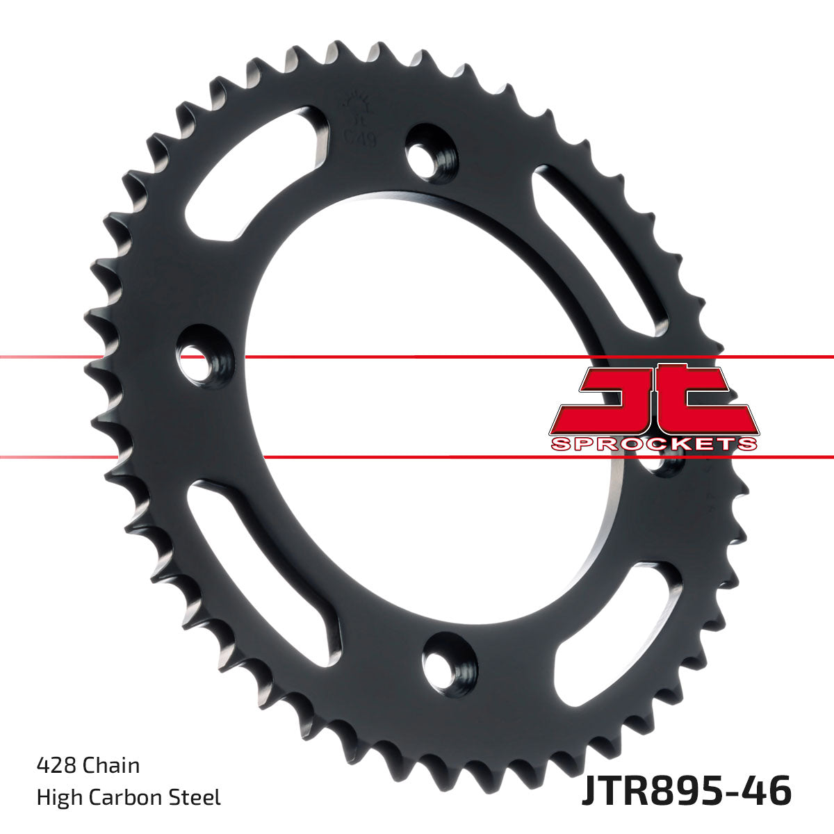 JT Sprockets Steel Rear Sprocket KTM SX 85 2004 - 2023 Husqvarna TC 85 2015 - 23 Gas Gas MC 85 2021 - 23, 46T - motocross4u