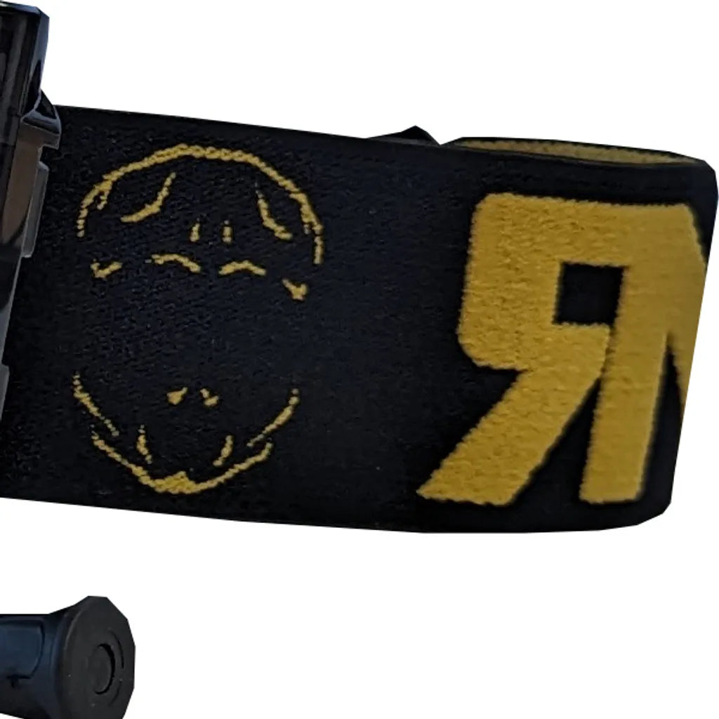 Rip n Roll Platinum WVS Goggles, Black / Gold - motocross4u