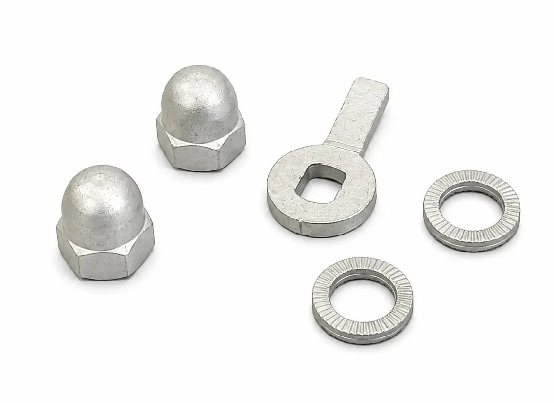 Rear Axle Nuts + Washers + Locating Spacer - To fit Revvi 20" Plus + 24" bikes