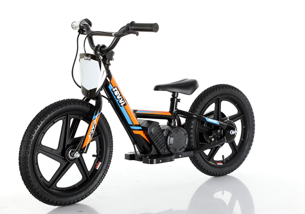 Revvi 16" 250w Electric Balance Bike - Orange - motocross4u