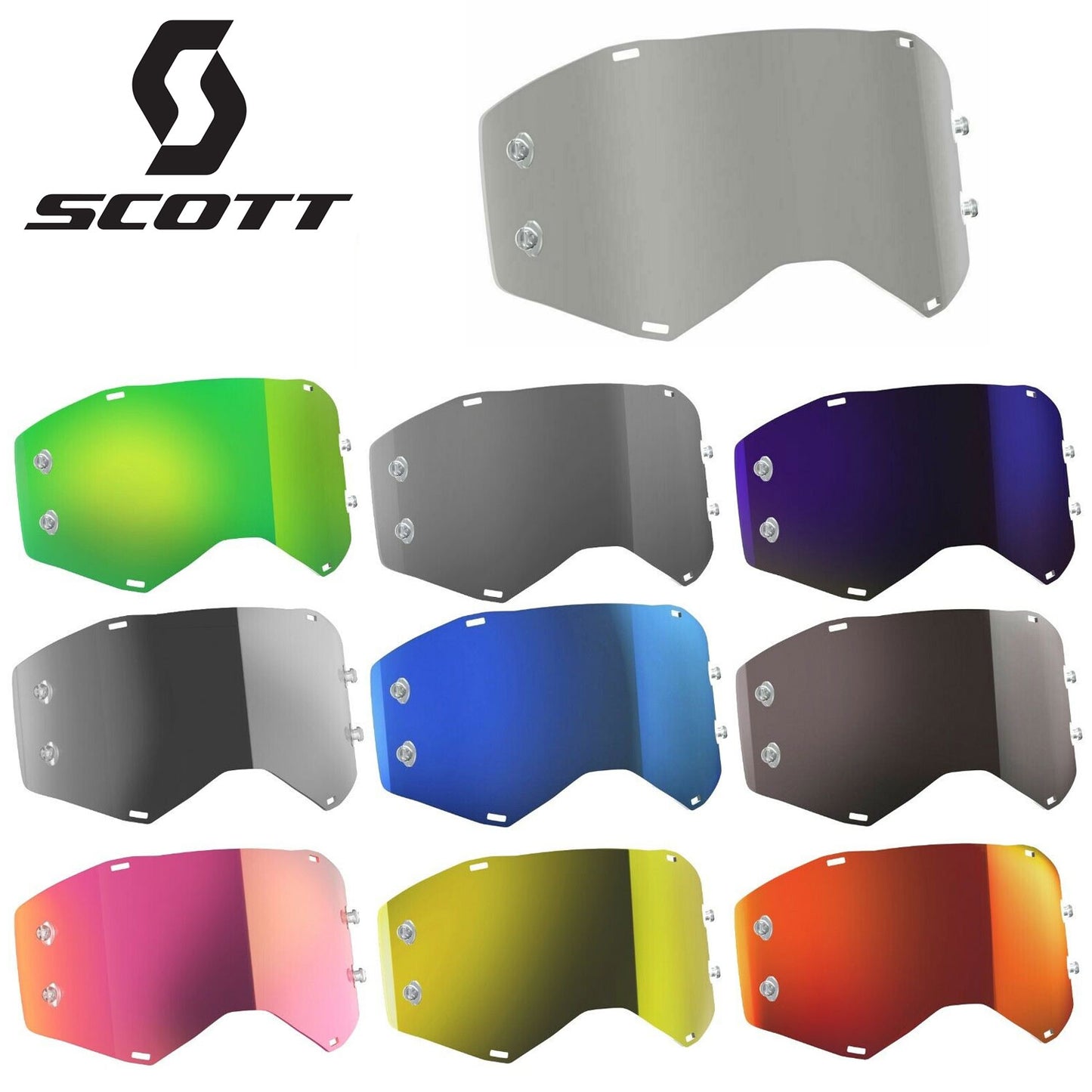 Scott Prospect / Fury Genuine Works Lenses - motocross4u