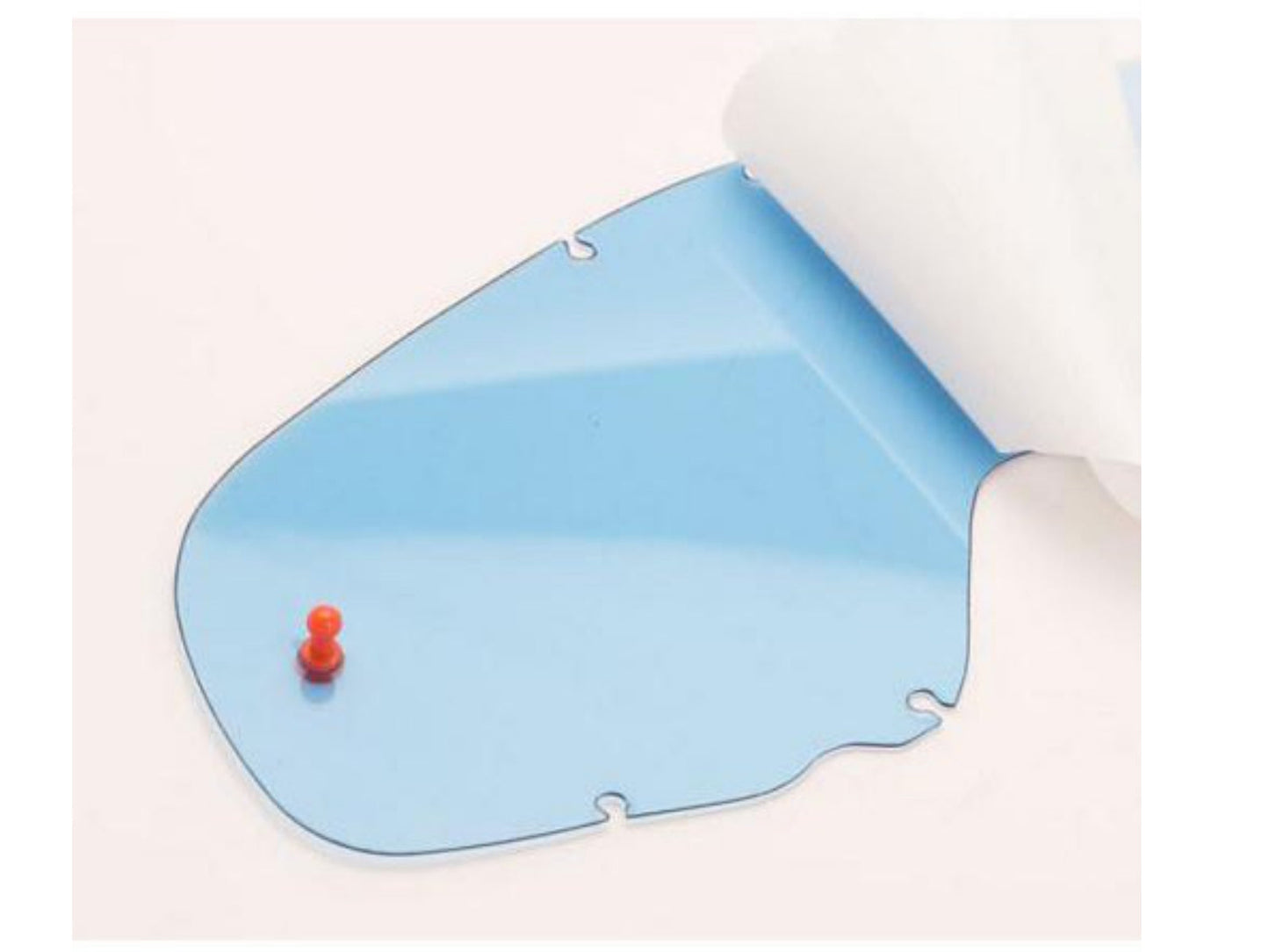 Rip n Roll Oakley Mayhem Tear Off Lens, Blue - motocross4u