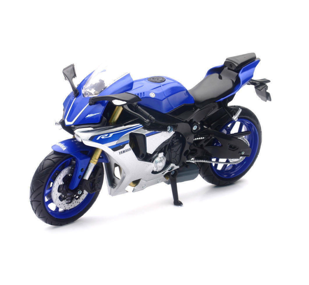 New Ray Toys 1:12 Yamaha YZF R1 Toy Model, Blue - motocross4u