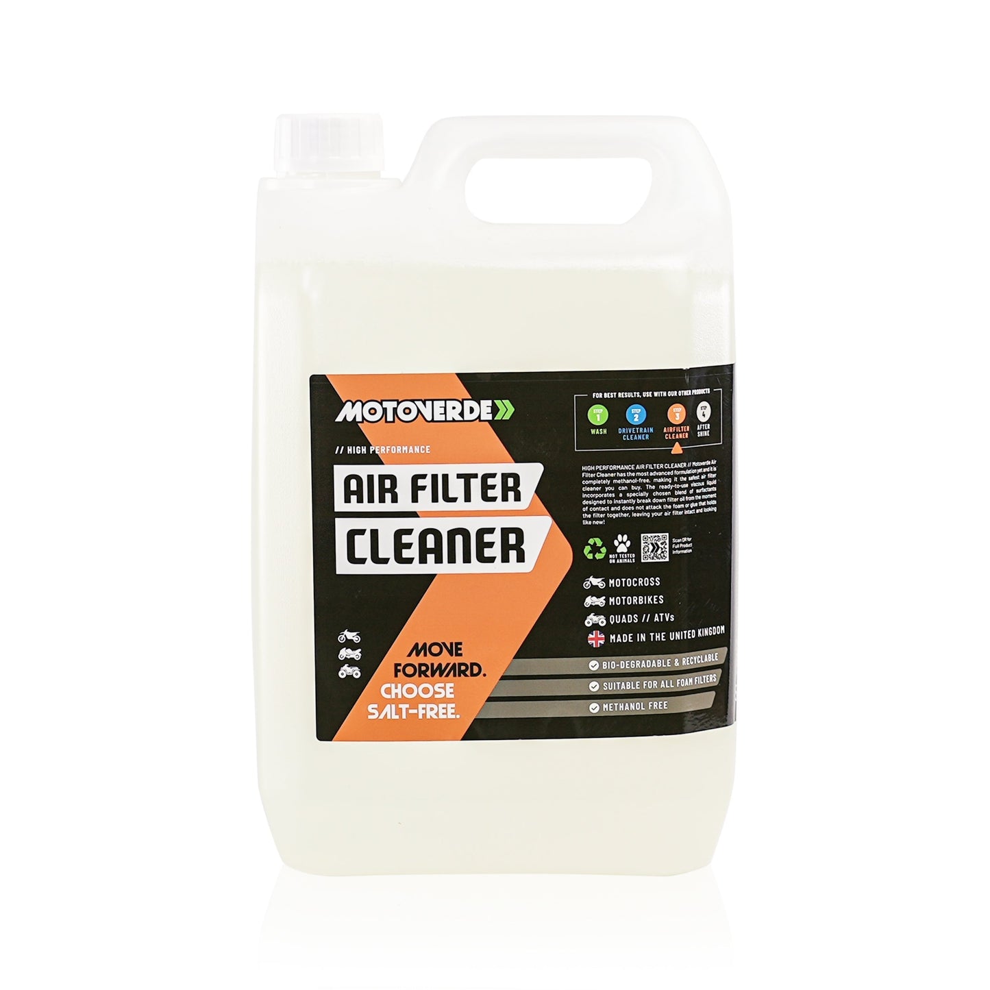 Motoverde Air Filter Cleaner, 5 Litre - motocross4u