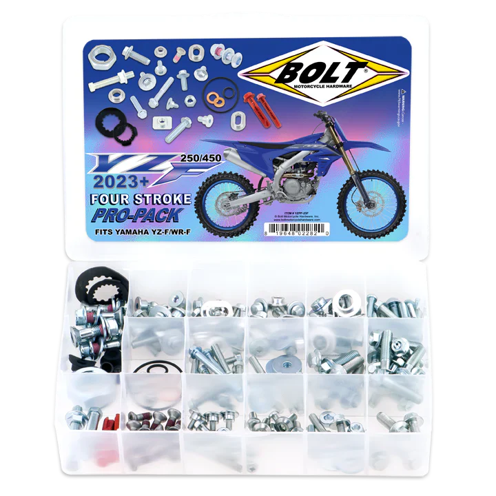 Bolt Motorcycle Hardware Yamaha Pro Pack Bolt Kit YZF 250 2024 - 2025 YZF 450 2023 - 25 - motocross4u