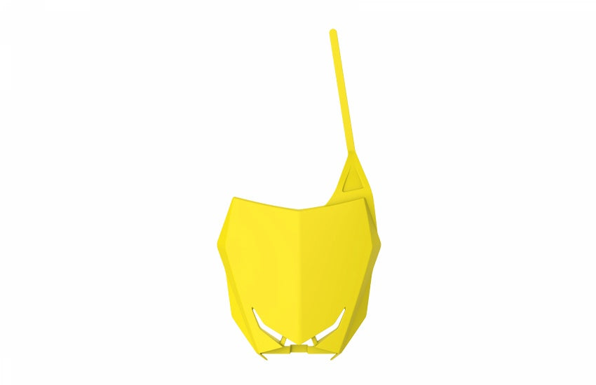 Polisport Suzuki Number Plate RM 125 250 2001 - 2008 RMZ 250 2007 - 2009 RMZ 450 2005 - 07 Restyle, Yellow - motocross4u