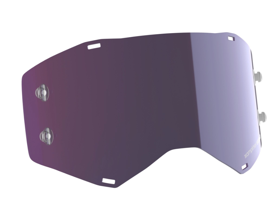 Scott Prospect / Fury Single Works Lens, Amplifier Blue - motocross4u