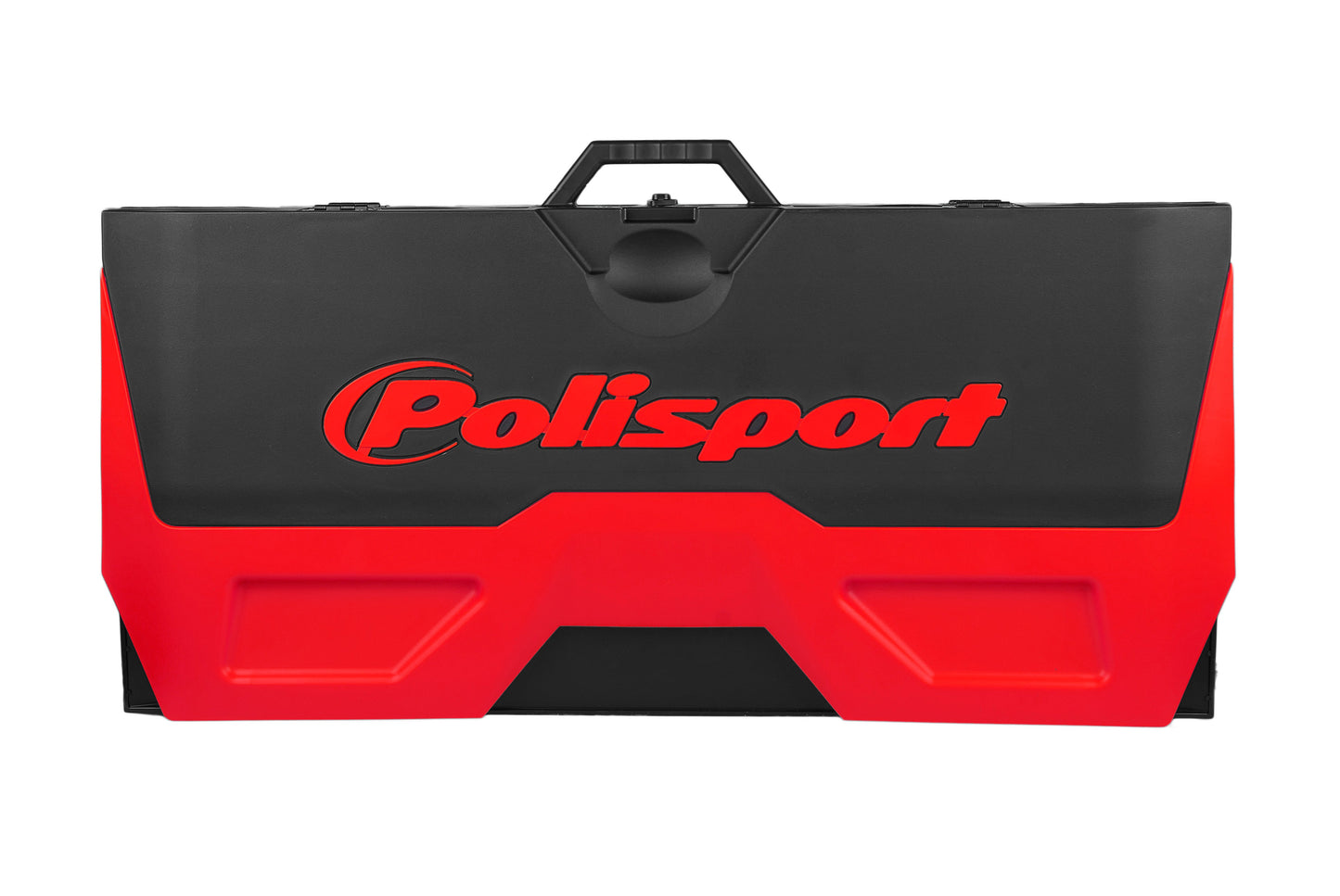 Polisport Bike Mat Foldable Plastic Mat, Red - motocross4u