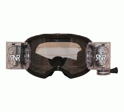 Rip n Roll Colossus WVS Roll Off Goggle, Black - motocross4u