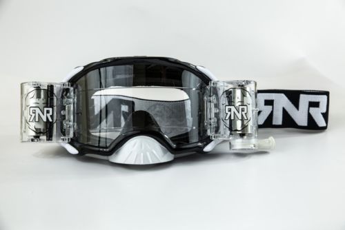 Rip n Roll Platinum WVS Goggles, Black - motocross4u