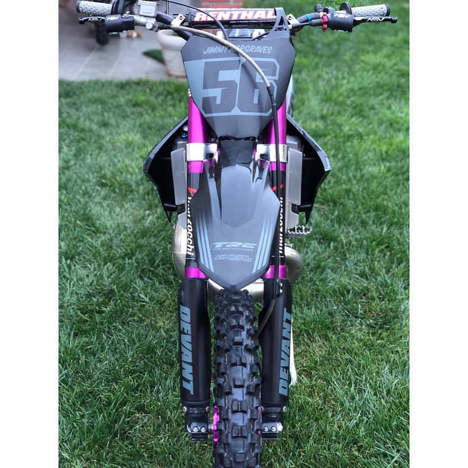 Polisport Honda Plastic Kit CR 125 250 2002 - 2007 Restyle, Black - motocross4u