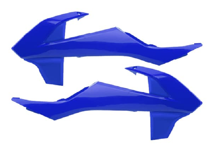 Polisport KTM Radiator Scoops SX SXF 2016 - 2018 SX 250 2017 - 18 EXC EXCF 17 – 2019, Blue - motocross4u