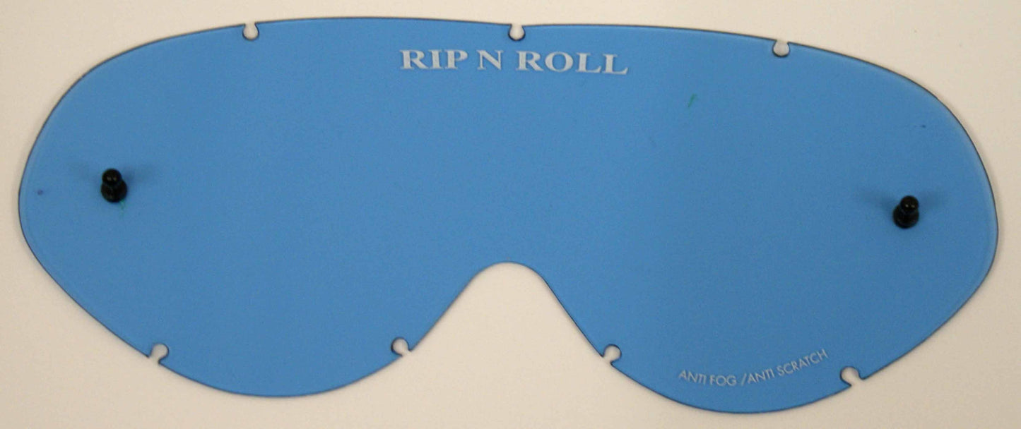 Rip n Roll Hybrid Tear Off Lens, Blue - motocross4u