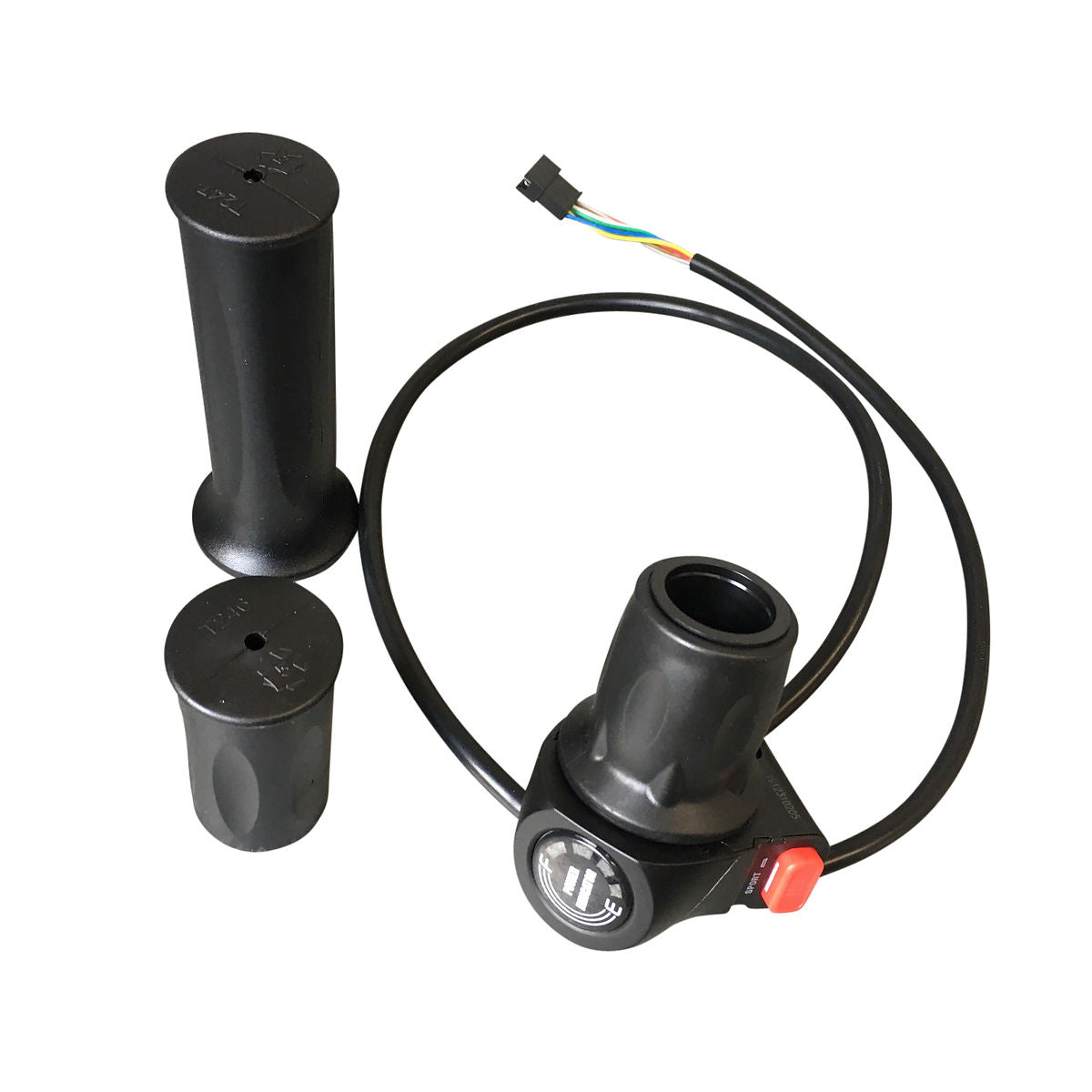 Half grip twist throttle 22mm - To fit Revvi 12" + 16" + 16" Plus electric bikes - motocross4u