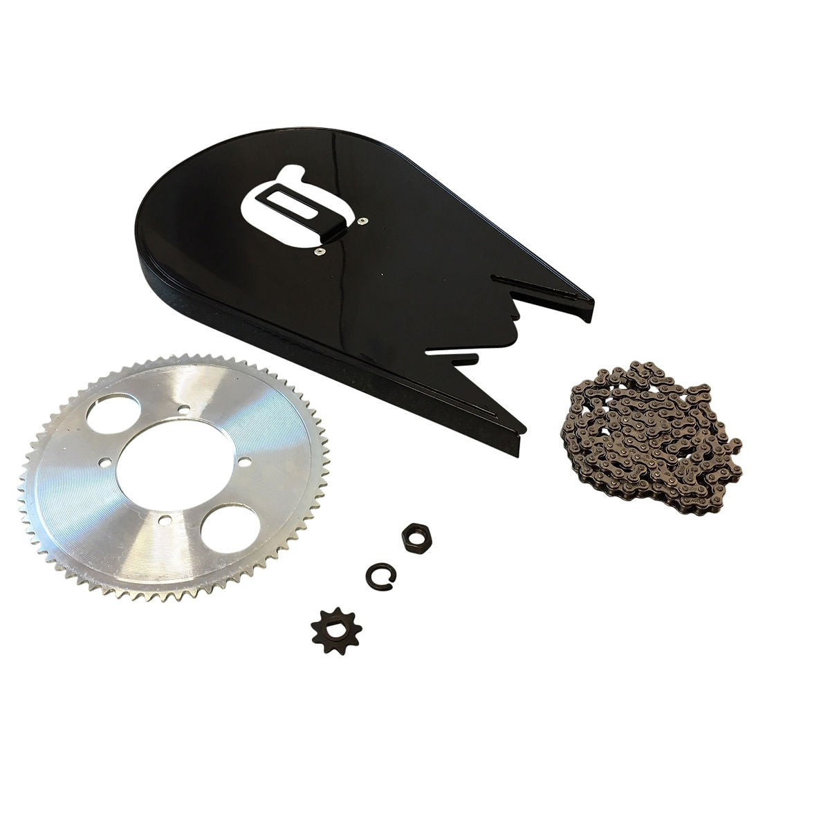 9T-70T Sprocket kit - To fit Revvi 16" electric bikes with a 170w brushed motor - motocross4u