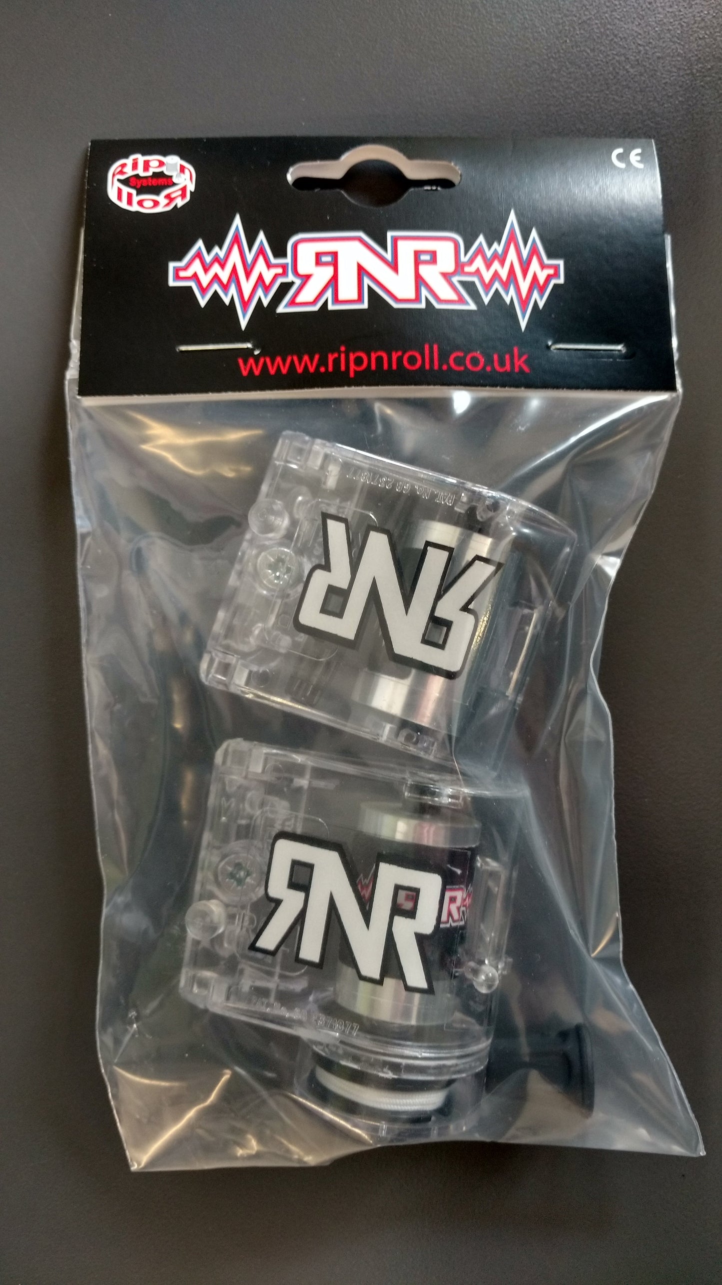Rip n Roll Replacement 31 mm Canister Set - Big Pin, Clear - motocross4u